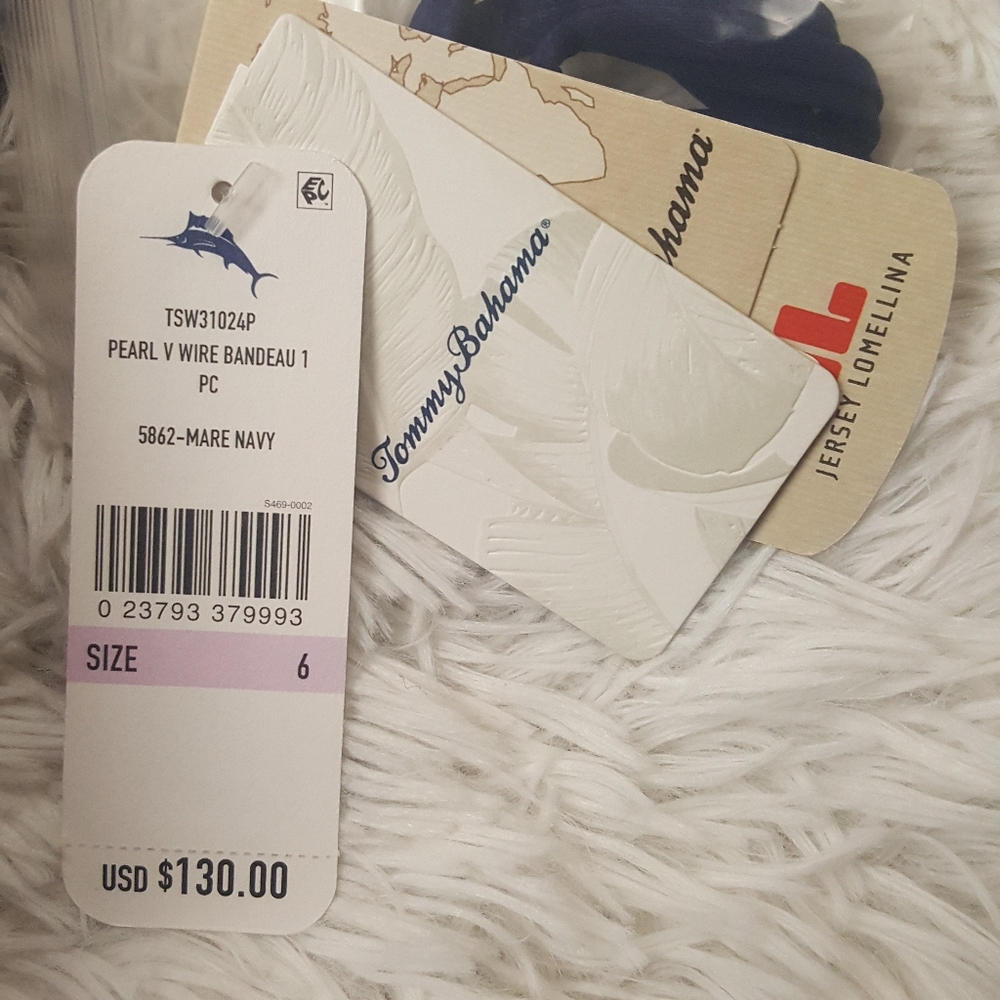 Tommy Bahama Navy One-piece Swimsuit - Picture 10 of 11